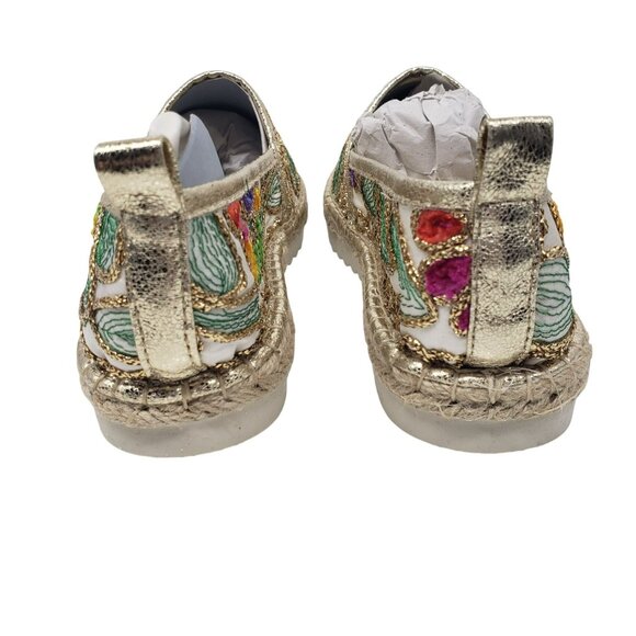 NEW Patrizia by Spring Step Maylis Rainbow Espadrille Shoe Boho Artsy - Picture 6 of 12